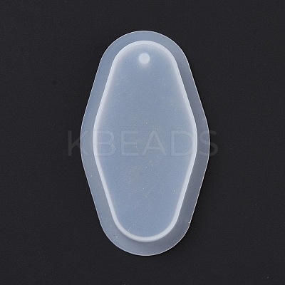 Rounded Rhombus Pendant Food Grade Silicone Molds LS-DIY-D074-15-1