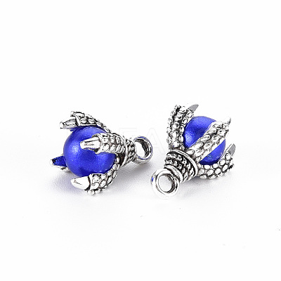 Tibetan Style Alloy Charms LS-PALLOY-S120-249E-RS-1