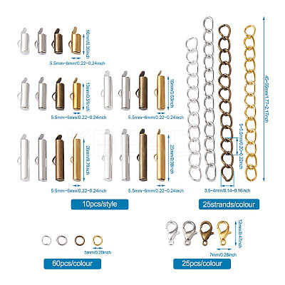 DIY Jewelry Findings Kits DIY-TA0008-51-1