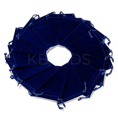 Rectangle Velvet Pouches X-TP-R022-12x15-03-1