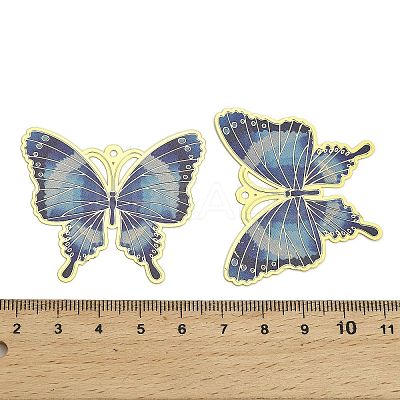 Brass Enamel Pendants KK-Z088-01LG-01-1