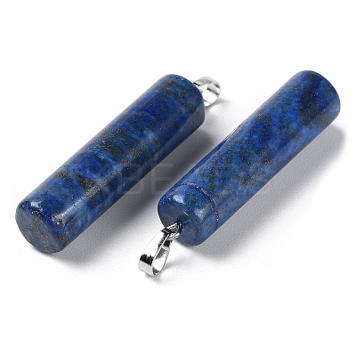 Natural Lapis Lazuli Dyed Pendants G-E603-02P-02-1