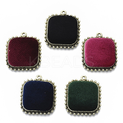 Eco-Friendly Alloy Pendants PALLOY-T079-07-NR-1
