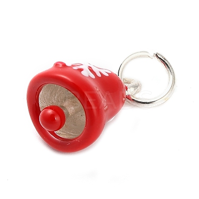Christmas Themes Alloy Enamel Pendants FIND-I063-01L-1