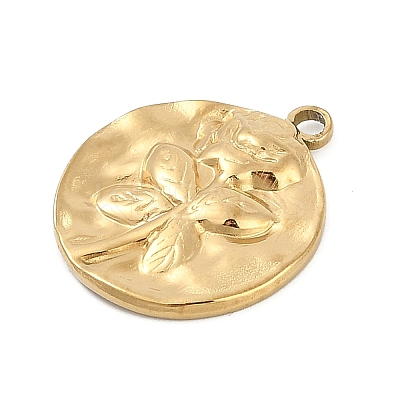 304 Stainless Steel Pendants STAS-I325-115B-G-1