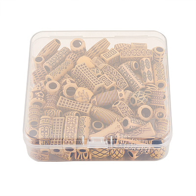 130Pcs 26 Style Plastic Beads KY-CD0001-01-1