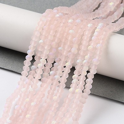 Imitation Jade Glass Beads Strands EGLA-YW0003-19A-19-1