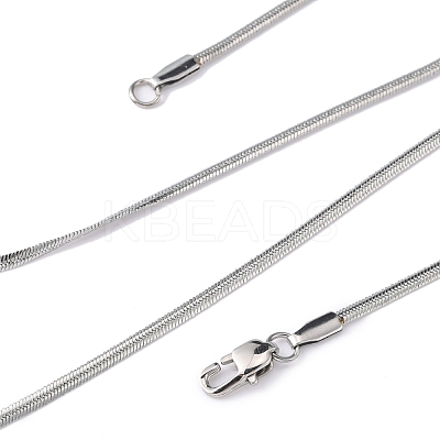 Tarnish Resistant Gifts for Boyfriend On Valentines Day 304 Stainless Steel Necklaces NJEW-H411-53-1