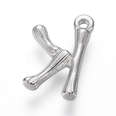 Tarnish Resistant 304 Stainless Steel Pendants STAS-G214-38P-K-1