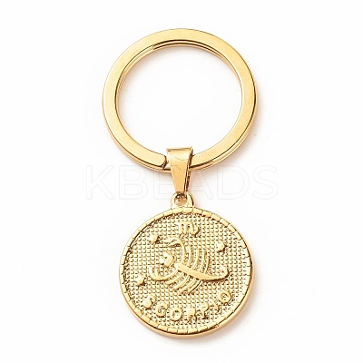 304 Stainless Steel Pendants Keychain KEYC-JKC00314-08-1