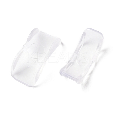 8Pcs 8 Sizes Plastic Invisible Ring Size Adjuster TOOL-K011-01-1