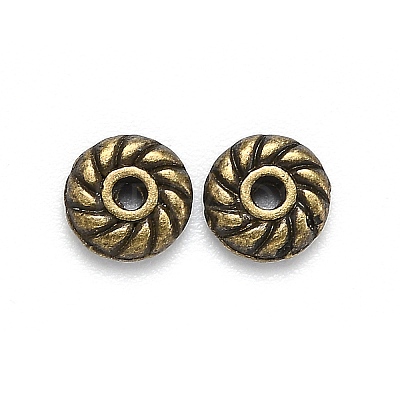 Tibetan Style Alloy Spacer Beads K0P9F071-1