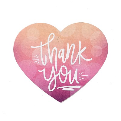 Coated Paper Thank You Greeting Card DIY-C070-01A-1