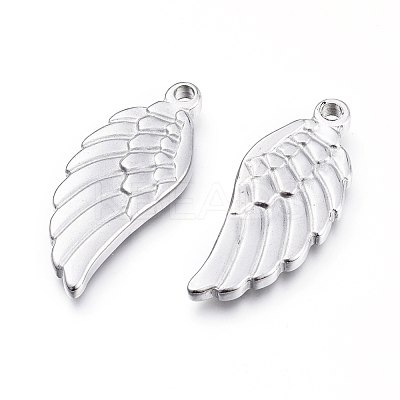 Tarnish Resistant 304 Stainless Steel Pendants STAS-F240-04P-1