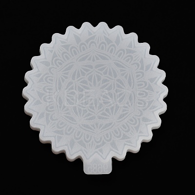 Mandala Flower Coaster DIY Silicone Mold LS-DIY-K072-05A-1
