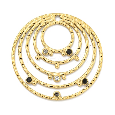 Real 18K Gold Plated PVD Vacuum Plating 304 Stainless Steel Pendants STAS-L278-033G-03-1
