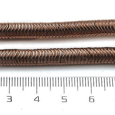 Electroplated Synthetic Non-magnetic Hematite Beads Strands G-B132-A01-01A-1
