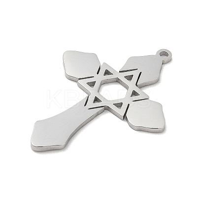 Non-Tarnish 304 Stainless Steel Pendants STAS-K287-01P-1