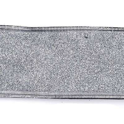 Sparkle Style Velvet Ribbons LS-SRIB-WH0011-020B-1