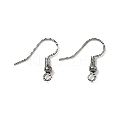 Brass Earring Hooks KK-S075-B-1