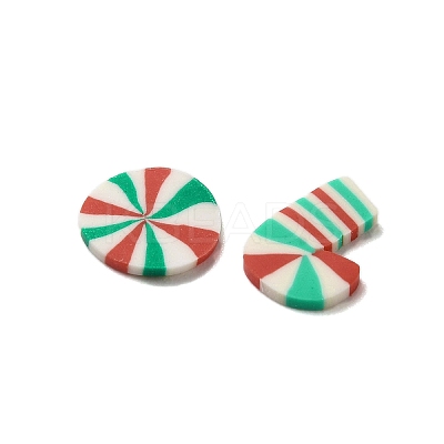 Christmas Theme Handmade Polymer Clay Sprinkles Mix X-CLAY-F005-03-1