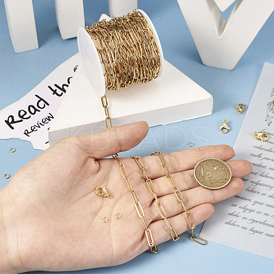 Chain Bracelet Necklace Making Kit CHS-TA0001-46-1