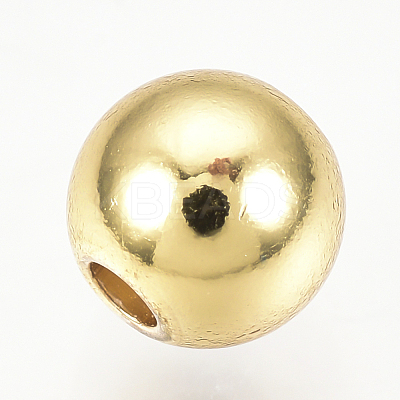 Brass Beads LS-KK-Q738-8mm-03G-1