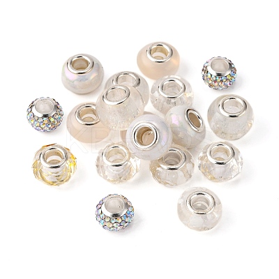 18Pcs 6 Style DIY Beads Bracelets Making Kit DIY-FS0002-67-1
