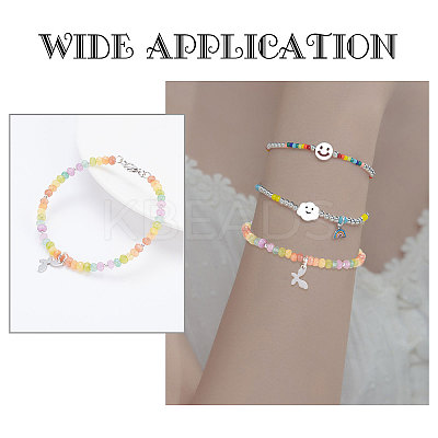 480Pcs 8 Colors Dyed Natural Malaysia Jade Rondelle Beads Strands G-NB0002-88-1