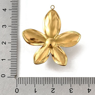 304 Stainless Steel Pendants STAS-V006-01G-05-1