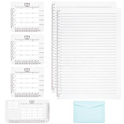 1 Set PET Plastic Greeting Card Templates DIY-PH0021-25-1