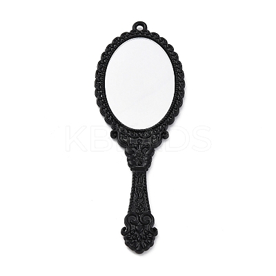 Glass Mirror Pendants FIND-Z073-04EB-1
