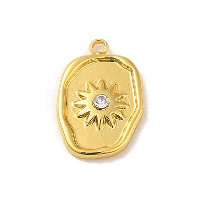 304 Stainless Steel Pendants STAS-Q322-29G-01-1