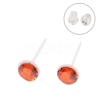 Hypoallergenic Bioceramics Zirconia Ceramic Stud Earrings EJEW-C111-05B-1