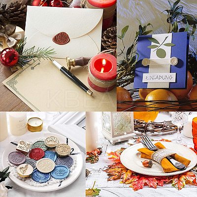 Wax Seal Stamp Set AJEW-WH0131-591-1