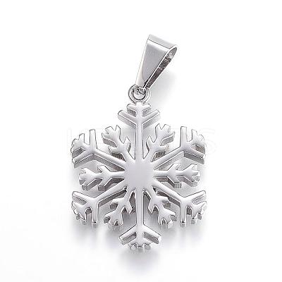 Tarnish Resistant 304 Stainless Steel Pendants STAS-G126-10P-1