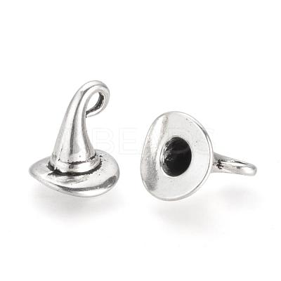Tibetan Style Alloy Charms TIBE-Q070-137AS-RS-1