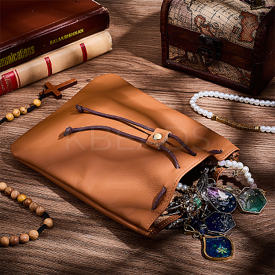 Cowhide Coin Wallets AJEW-WH20002-33B-02-1