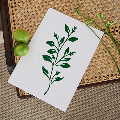 1 Set PET Hollow Out Drawing Painting Stencils DIY-MA0006-48-1