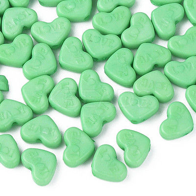Opaque Acrylic Beads LS-MACR-S373-128-S09-1