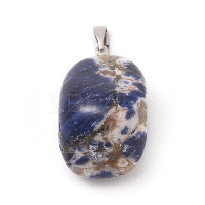 Natural Sodalite Pendants G-k302-B12-1