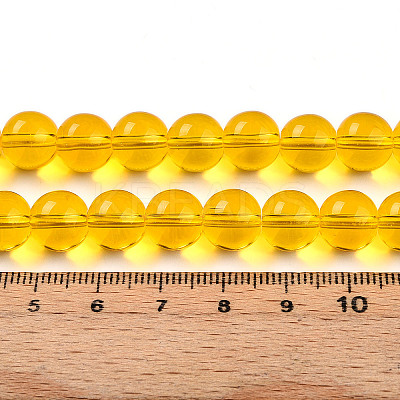 Transparent Glass Beads Strands LS-GLAA-T032-T10mm-24-1
