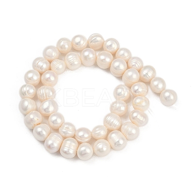 Natural Cultured Freshwater Pearl Beads Strands PEAR-I007-07Z-09C-1