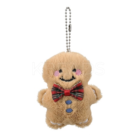 Christmas Theme Cloth Plush Doll Pendant Decorations LS-HJEW-D030-01B-1