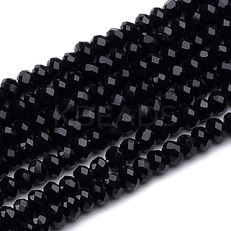 Transparent Glass Beads Strands LS-GLAA-R200-C08-1