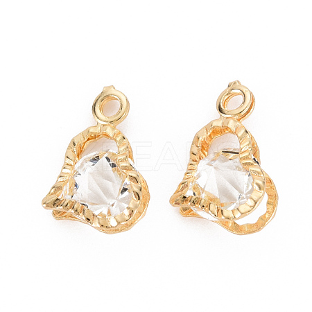 Rack Plating Eco-Friendly Iron Pendants IFIN-Q133-013-NR-1