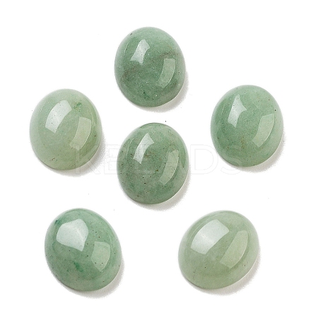 Natural Green Aventurine Cabochons G-G145-01A-39-1