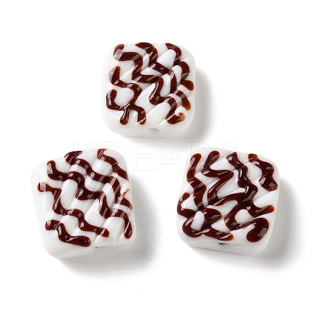 Handmade Lampwork Beads LA-CBA2CF4-01A-1