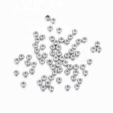 Non-Tarnish 304 Stainless Steel Spacer Beads LS-X-STAS-H376-37-1