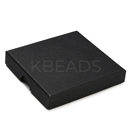 Square Cardboard Paper Jewelry Box LS-CON-D014-01C-02-1